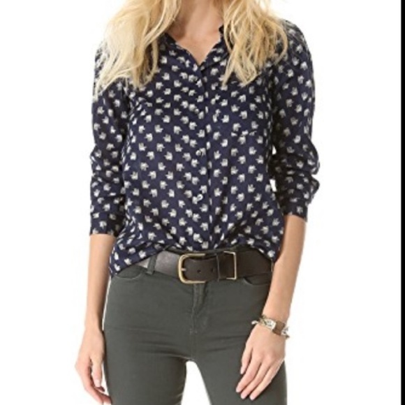 Madewell Tops - Madewell Elephant Eden Shirt